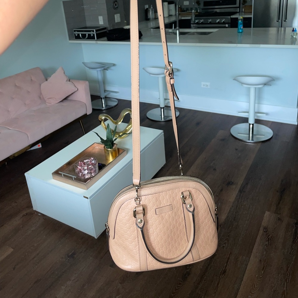 Gucci GG MicroGuccissima Dome Satchel Shoulder Bag - Picture 3 of 5